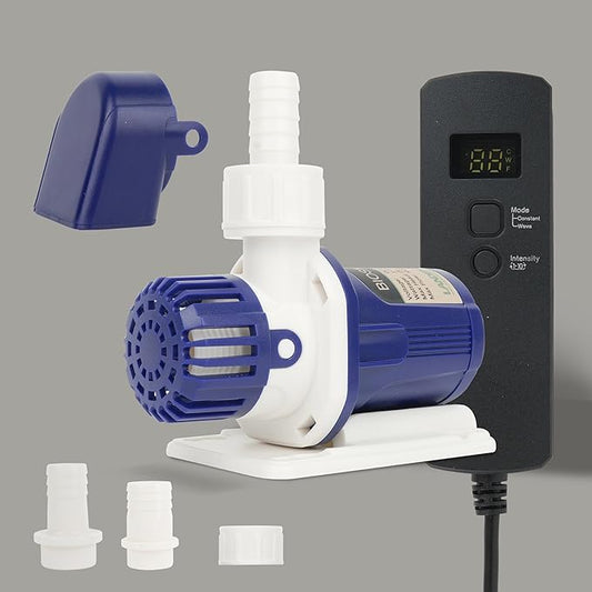LANDEN BIOSMO 2000 DC Sine Wave Water Pump Return Pump 2000L/H (528GPH) High Performance Aquarium Cleaning Ultra Quiet Operation 5-20W 3 Modes Control Ideal for 50-105 Gallon Fish Tanks, Ponds