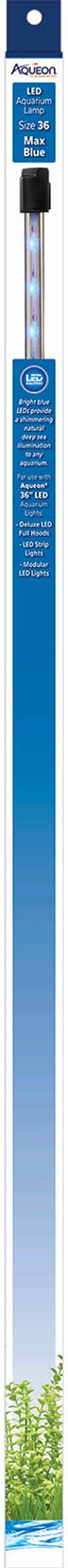 Aqueon Max Blue Modular LED Aquarium Lamp, Size 36