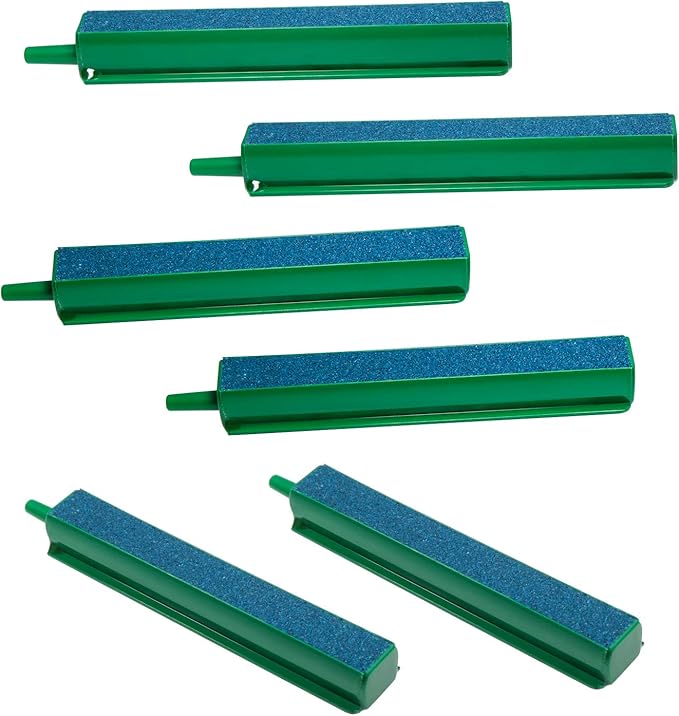 4 Inch Air Stone Bar Bubble Diffuser for Fish Tank Aquarium, 6-Pack
