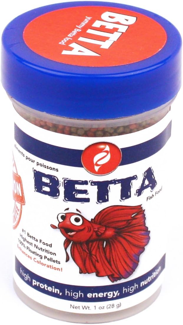 Pisces Pros Betta Bites Fish Food (1 oz)