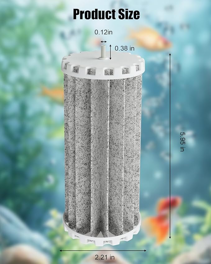 ULZOZN 2PCS Aquarium Fish Tank Filters Fit for Marineland Penguin 200 350 200B 350B Replace PRBW2350B, Biowheel Aquarium Filters