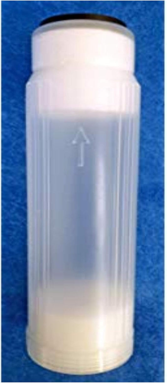 Empty refillable cartridge water filter, DI, carbon, other media 10" housing