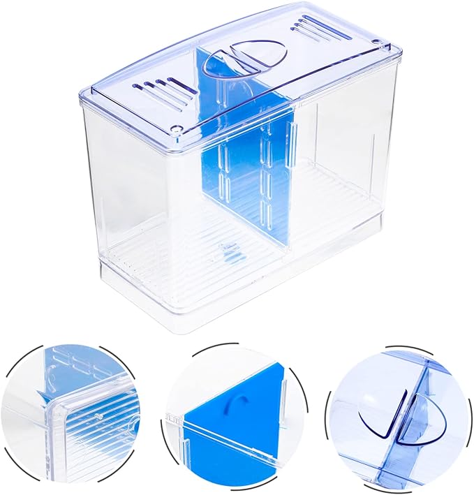 SUPVOX Hatchery Incubator Betta Breeding Box Fish Tank Isolation Box for Shrimp