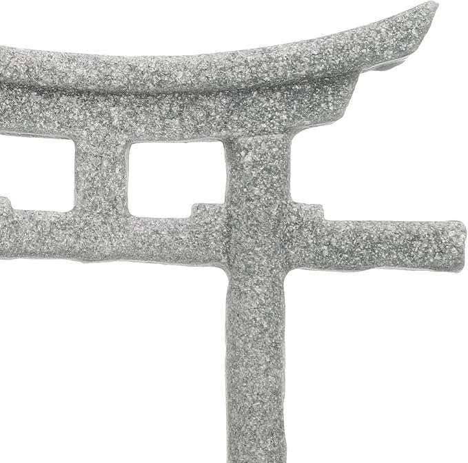 GANAZONO Aquarium Shinto Shrine Fish Tank Torii Gate Micro Landscape Decoration Japanese Shinto for Potted Bonsai Sand Table Flowerpot