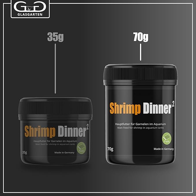 GlasGarten Shrimp Dinner Pads 2 (70g)