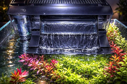 Aquarium Filter Baffle Compatible with Fluval AquaClear Filters: Smooth Flow, Noise Reduction (Black, AC30)