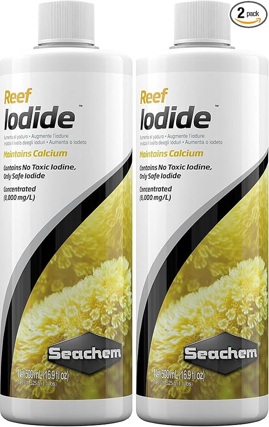 Seachem Reef Iodide 500ml (Pack of 2)
