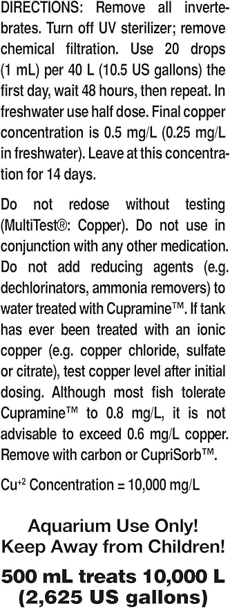 Cupramine, 500 mL / 17 fl. oz.