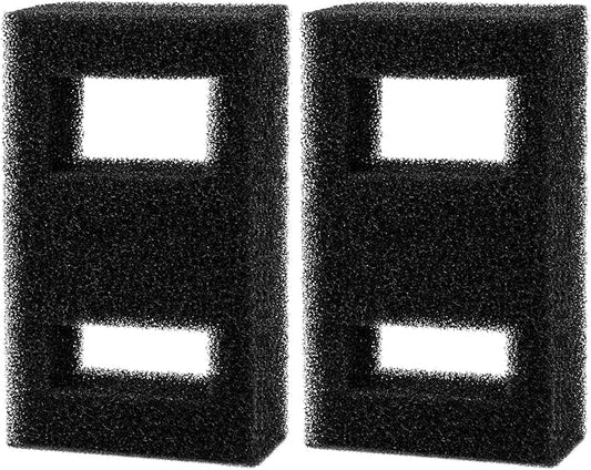 A1376 Spec Foam Filter Block Replacement for Fluval Aquarium Filter Media, for Fluval Spec Fish Tank - High Density Foam Block Insert Replacement for Large Breed Aquarium - 2 Pack