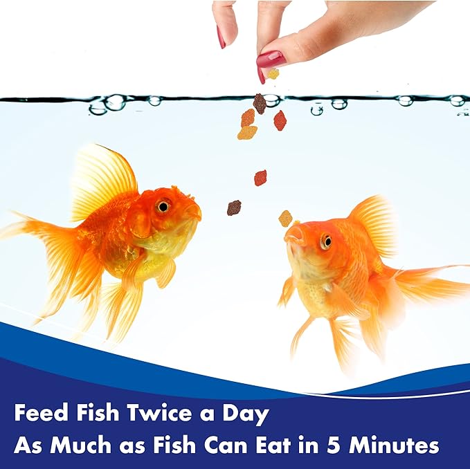 AQUARIAN Complete Nutrition Goldfish Food Flakes, 25g