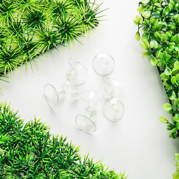 SLSON Aquarium Decorations Grass Artificial Plastic Lawn 9 inches Square Landscape Green Plants for Saltwater Freshwater Tropical Fish Tank Decoration,with 8 Pcs Suction Cups