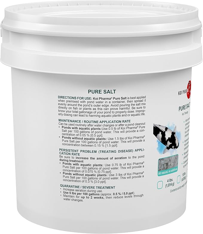 Pure Salt Koi Therapy - All-Natural (20 Pound)