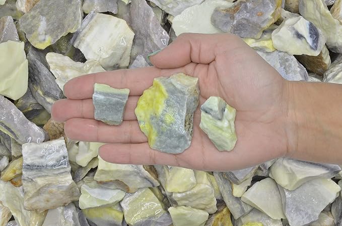 Fantasia Materials: 1 lb of Rare Infinite Rough Stones from India