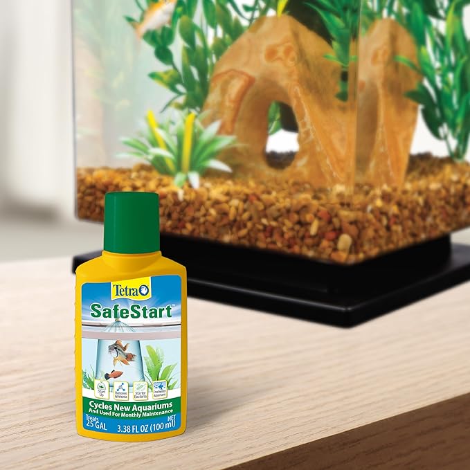 Tetra SafeStart, 3.38 Ounce, For Newly Set-Up Fish Aquariums