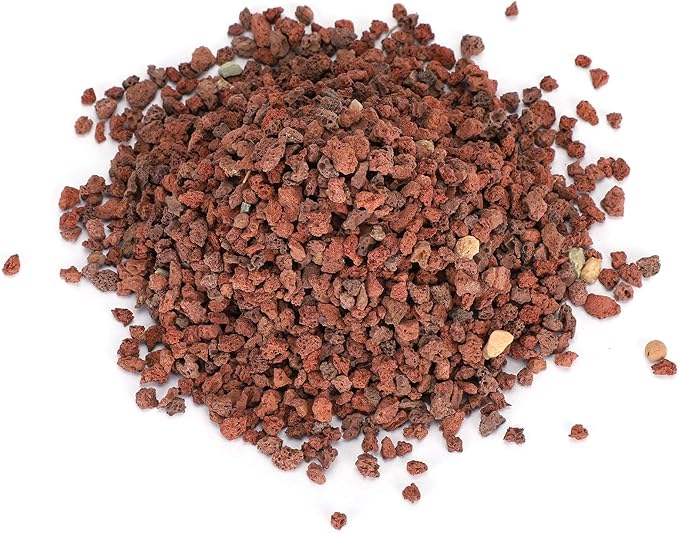Aquarium Landscaping Gravel Volcanic Sand, Natural Porous Stone Pebbles 1L - Colorfast, Safe Water Purification, Ideal for Fish Tanks Decoration