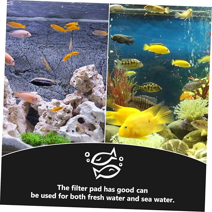 Happyyami 10pcs Aquarium Isolation Plates Sand Divider Board for Fish Tank for Enhanced Water Permeability Smooth Cutting Easy to Use