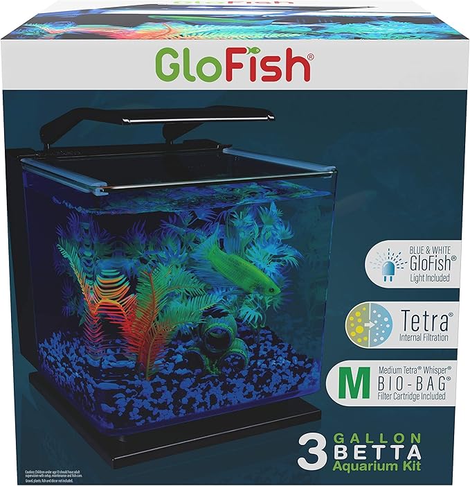 GloFish Betta Shadowbox Aquarium Kit
