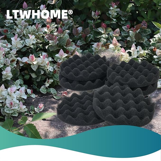 Bio-Foam Filter Pads Non But Suitable Fit Fit for Fluval FX5 / FX6 Filters(Pack of 12)