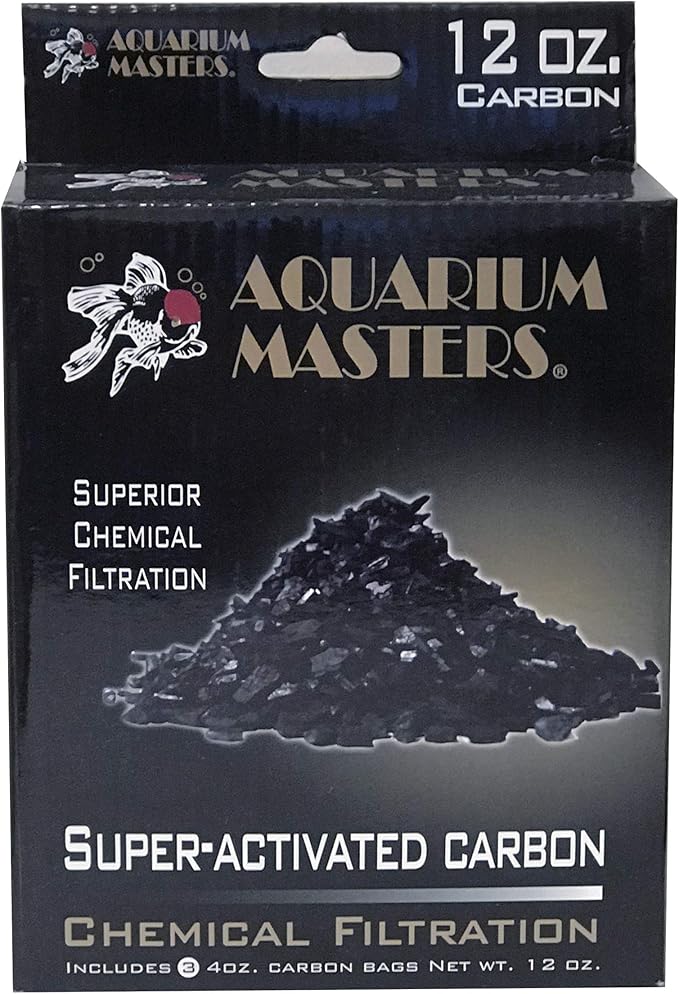 Premium Super Activated Carbon - 3 Pack [4 Ounce Bags]- FITS AquaClear 70