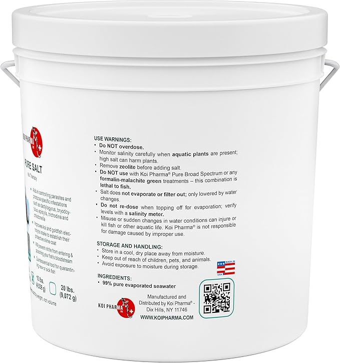 Pure Salt Koi Therapy - All-Natural (10 Pound)