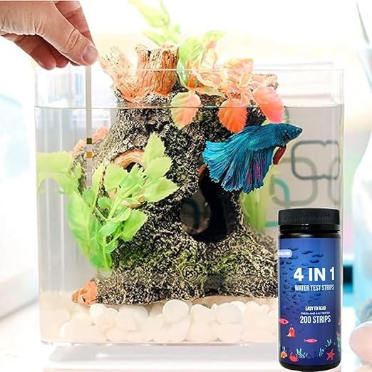 South Shore Retail - 200 Aquarium Test Strips - for Fish Tank or Pond - Lowest Price Per Strip On Amazon! - High Accuracy - Tests for Nitrate, Nitrite, PH, and Water Hardness - Aquarium Water Test Kit