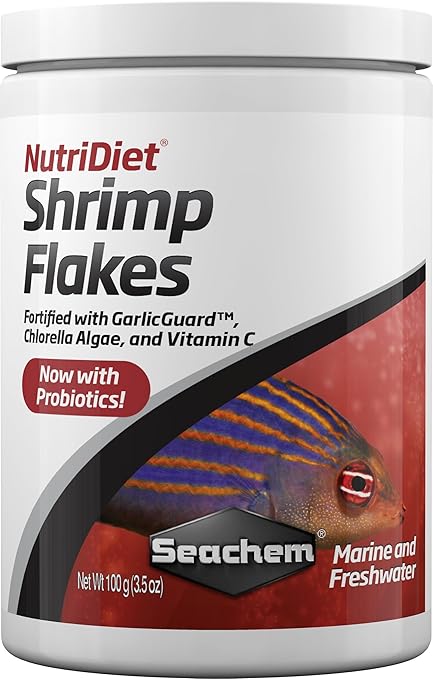 Seachem NutriDiet Probiotic Shrimp Flakes -100g