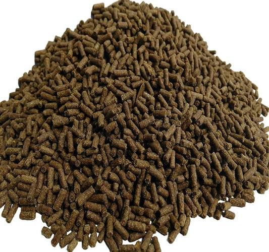Zeigler Grower Pellets for Shrimp, 45% Protein Sinking 3/32 x 1/4 for Shrimp, Snails, Axolotls, Newts, Catfish, Plecos, All Bottom Tropical Fish...2-lbs