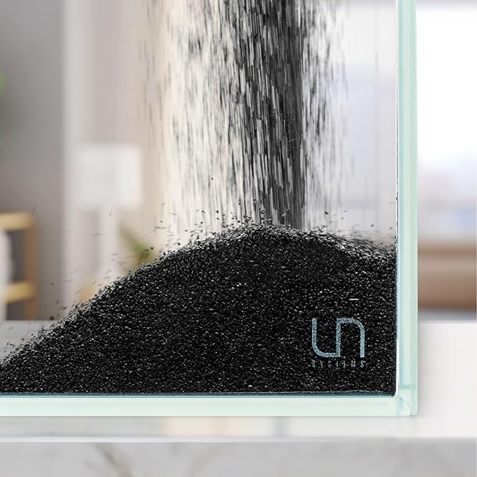 UNS Controsand - Maui, 3L - Natural Freshwater 0.4-0.9mm Black Sand for Aquascaping Planted Tanks - Aquarium, Terrarium, Paludarium Substrate for Betta, Shrimp, Fish, Jumping Spider, Turtle