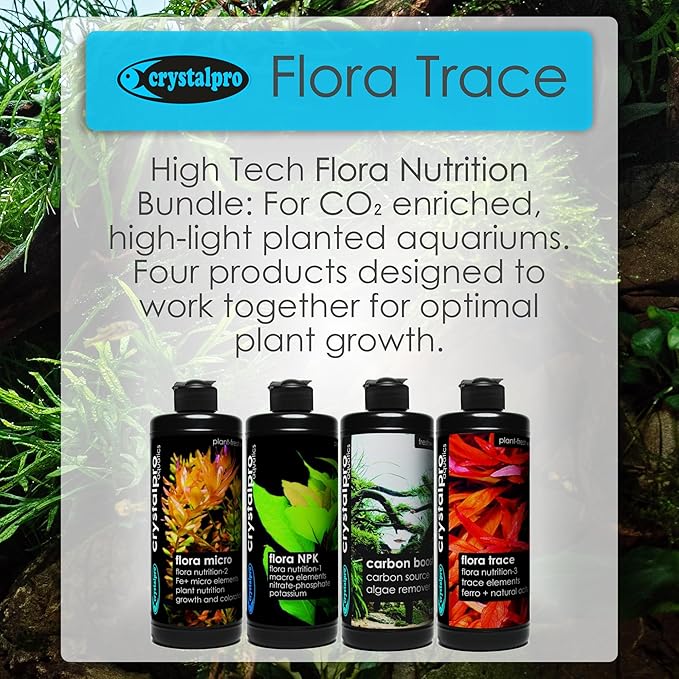 Flora Trace - Trace Element Supplement for Aquarium Plants - Supports Root Development and Mineral Uptake in Freshwater Planted Tanks - Part of the Flora Nutrition Series - 16.9 fl oz