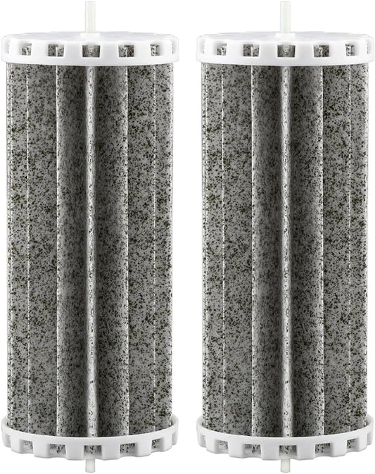 2 Pack Aquarium Fish Tank Filters Compatible with Marine-Land Pen-Guin 350 200, Hang On Filters Replacement for Pen-Guin Bio-Wheel 350B 200B Assembly Bio-Wheel Part, PRBW2350B