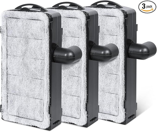 RunDuck Turtle Tank 3 Pack Filter Cartridges Filter Replacement