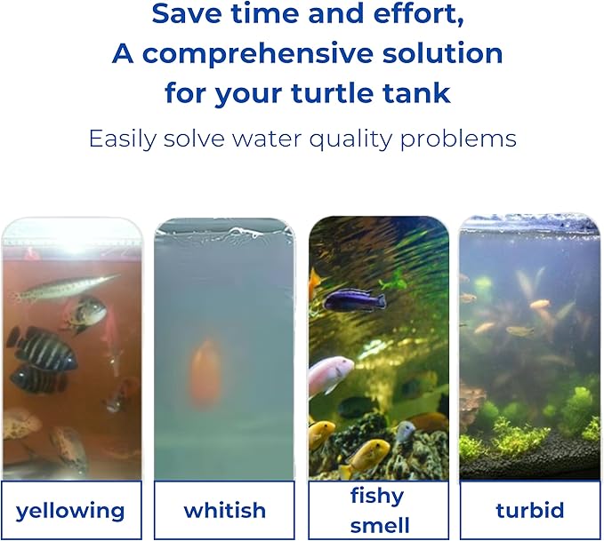 Turtle Feeding Ring for Fish Tank with Filter Balls Set, Floating Feeding Ring for Fish Tank and Nitrifying Balls, Aquatic Turtles Toys, Feeder for Betta Guppy Goldfish (Black)