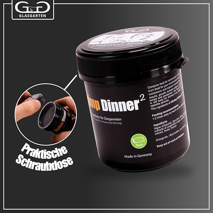 GlasGarten Shrimp Dinner Pads 2 (70g)