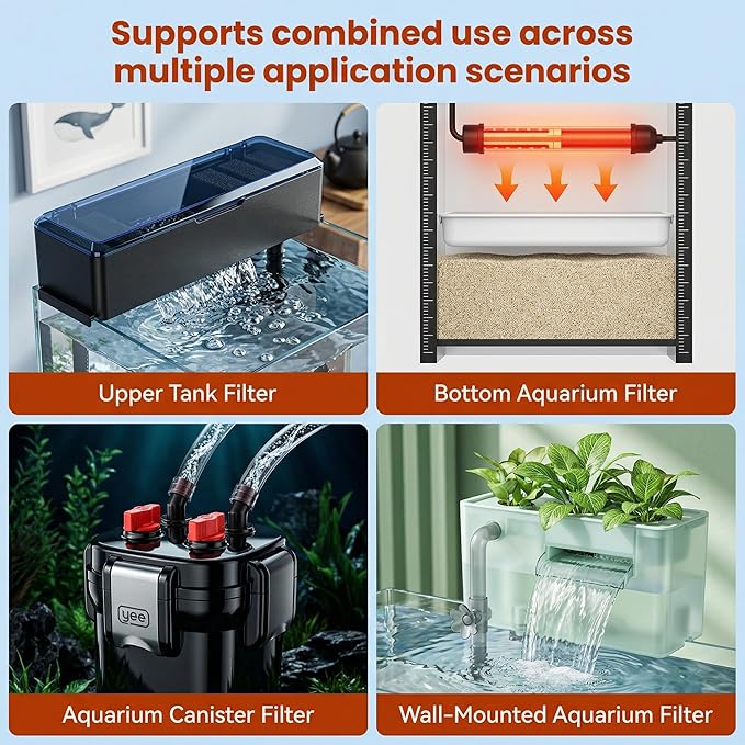Aquarium Filter Media Resin 300ml 2-Pack with Free Mesh Bag, Filter Cotton for Fish Tank Filters, Removes Driftwood Tannins & Odor Eliminator, Filter Accessories for Freshwater & Saltwater Aquariums