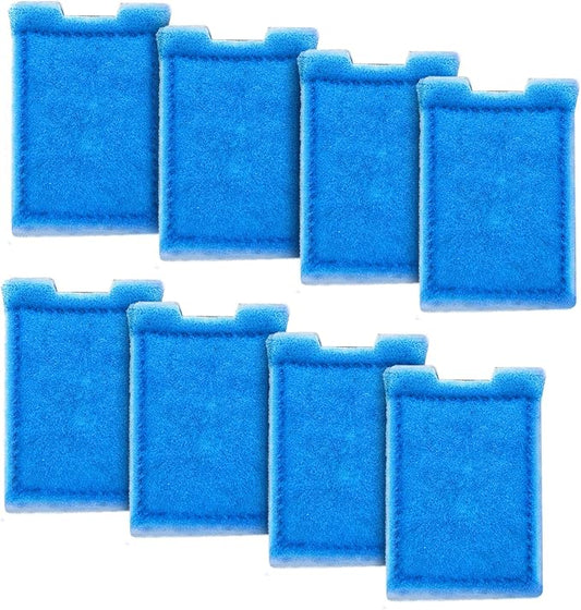 Rite-Size Z Aquarium Filters Fish Tank Filter Cartridges Compatible with Marineland Eclipse Systems & Hidden Filtration System (8 Pack)