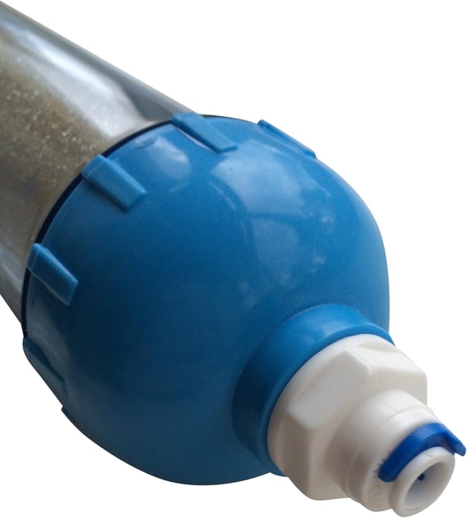 Finest-Filters Compact Reverse Osmosis RO Unit DI Deionisation Add On Stage with Resin, Tubing and Clips.