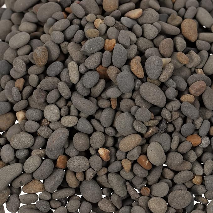 VOSAREA 1bag Miniature Landscape Rocks for Scenery Decoration Natural Small Stones for Fish Tanks Gardens Sand Table Pack of Pebbles