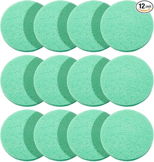 Tranqun 12 Pack Phosphate Remover Pad Compatible with Fx4/ Fx5/ Fx6 Phosphate Remover Pad, Replacement Aquarium Canister Filter Media, Green