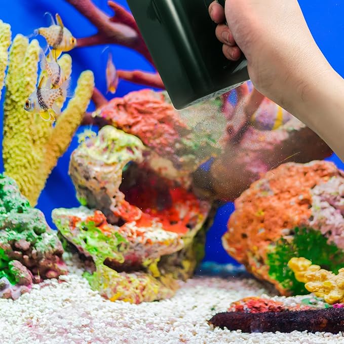 Hemobllo Plastic Fish Tank Shovel and Sediment Scooper, Plastic Aquarium Sand Cleaning Tool for Gravel and Aquatic Plants, Multifunctional Aquarium Accessory for Fish Tank Maintenance