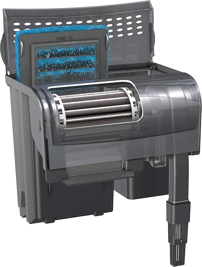 Marineland Penguin Bio-Wheel Power Filter 150 GPH, Multi-Stage Aquarium Filtration,black, 20 - 30 Gallon Aquarium, 150 GPH