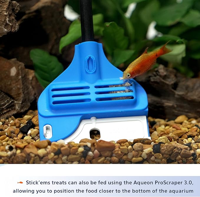 Aqueon Stick'ems Freeze-Dried High Protein Pet Fish Treat (Pack of 2)