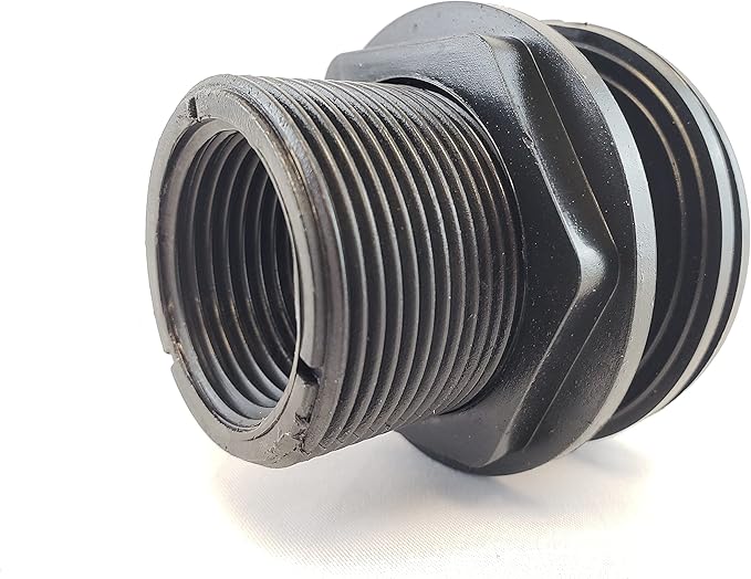 Lifegard Aquatics 3/4-Inch Double Threaded Bulkhead