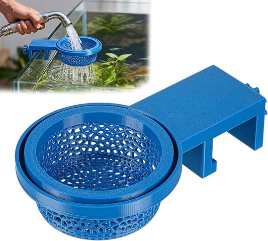 Aquarium Baffle Water Change Diffuser, Extra Large Spill-Proof Tool for Rimless & Rimmed Fish Tanks, Safely Protects Decorations, Substrate and Plants During Water Changes(Extra Large Size)