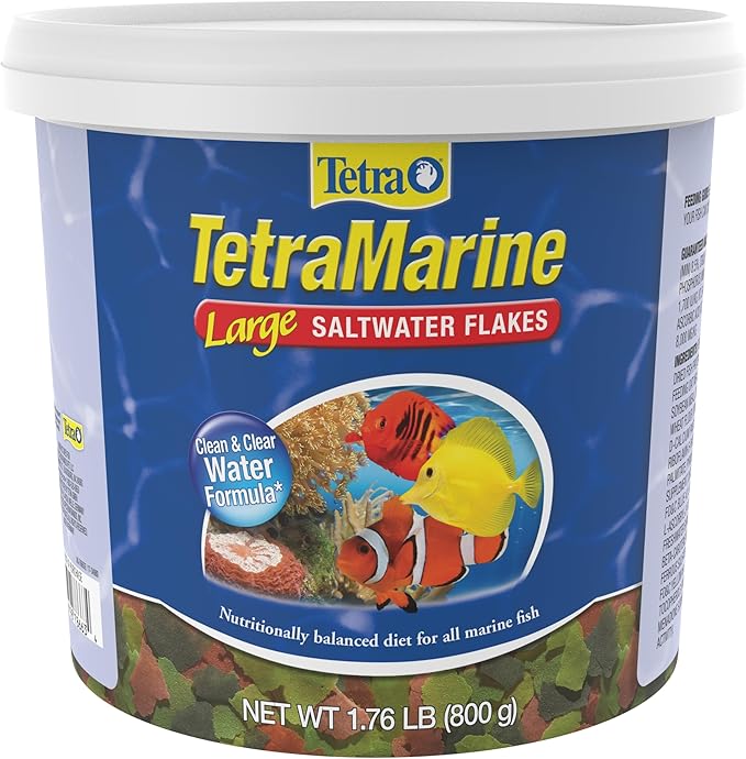 Tetra TetraMarine Large Saltwater Flakes for All Marine Fish