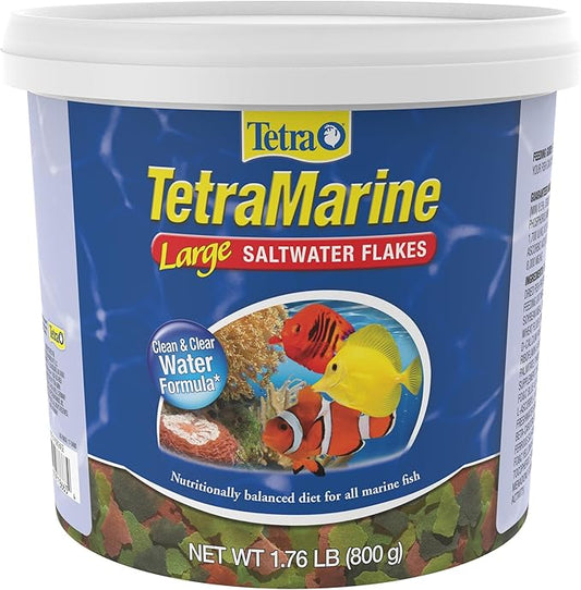 Tetra TetraMarine Large Saltwater Flakes for All Marine Fish