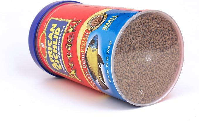 African Cichlid Attack Sinking Pellet Fish Food (25 oz)