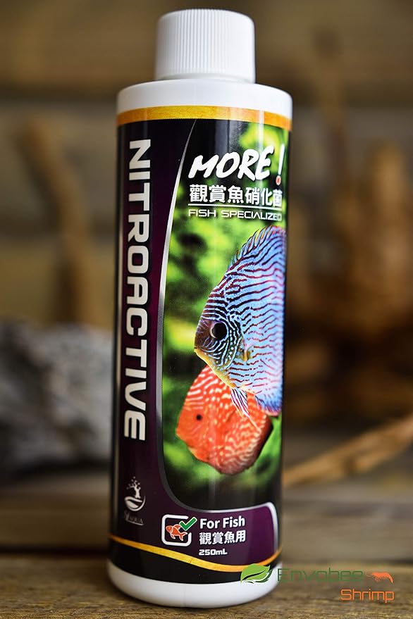 SL-Aqua Black More Nitroactive Nitrifying Bacteria for Freshwater Aquarium Fish (250mL)