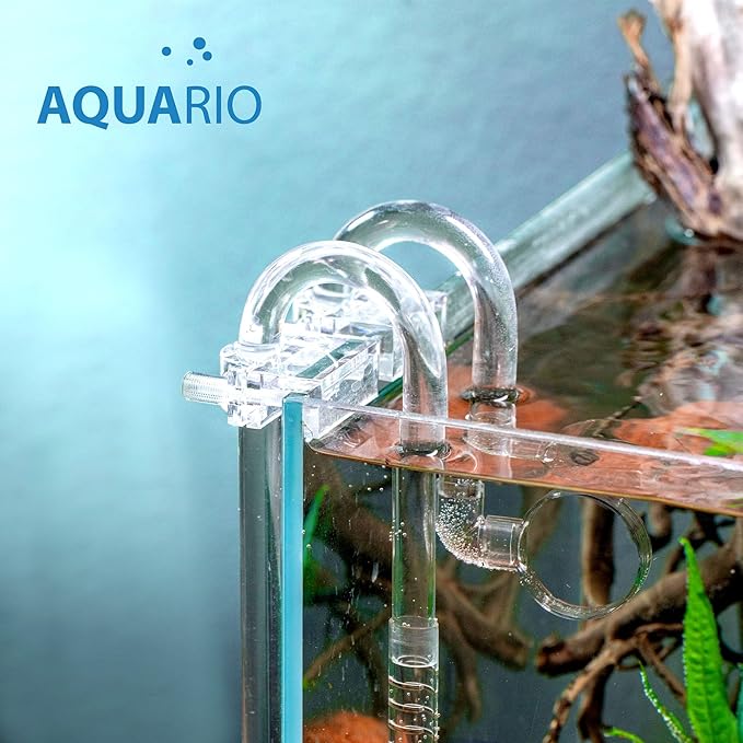 Aquario Neo Inlet - Freshwater Planted Aquarium Inflow Pipe for Neo Flow Lily Pipes, Gentle Flow Design, Shrimp-Safe, 1mm Inlet Holes - Large, 17mm ID for/fits 5/8"(16/22) Tubing