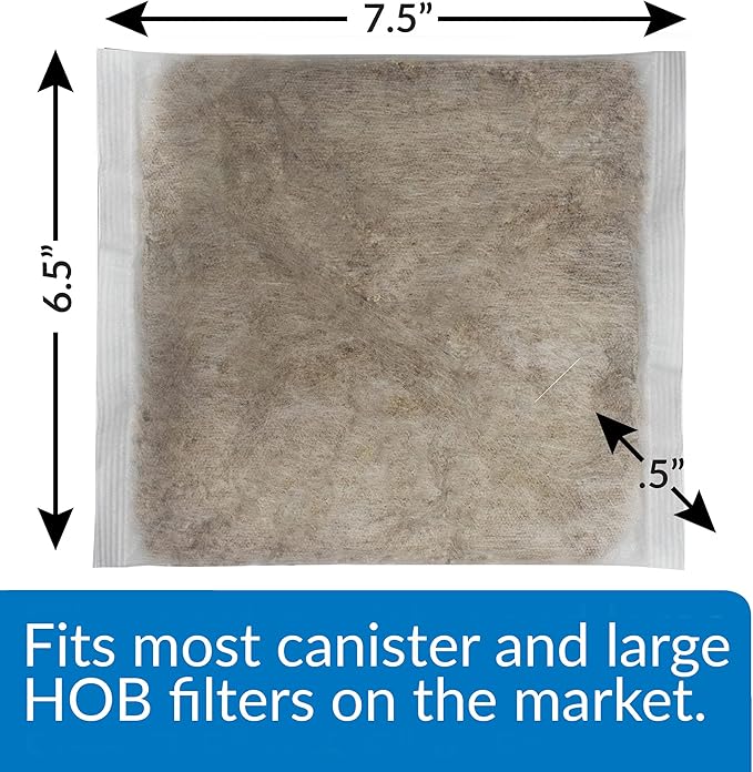 API NITRA-ZORB Size 6 Aquarium Canister Filter Filtration Pouch 1-Count Bag, Model:110A (Pack of 12)