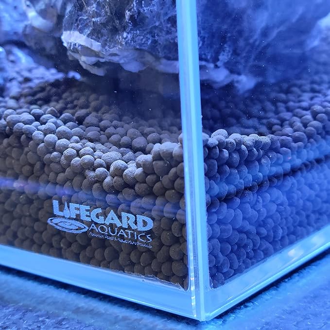 Lifegard Aquatics 15 Gallon Rimless Aquarium, Clear Glass, Ultra Clear Sealant Fish Tank, 5mm Thick with Dense Leveling Mat for Freshwater/Marine, Home or Office Decor (23.22"x11.02"x13.38")
